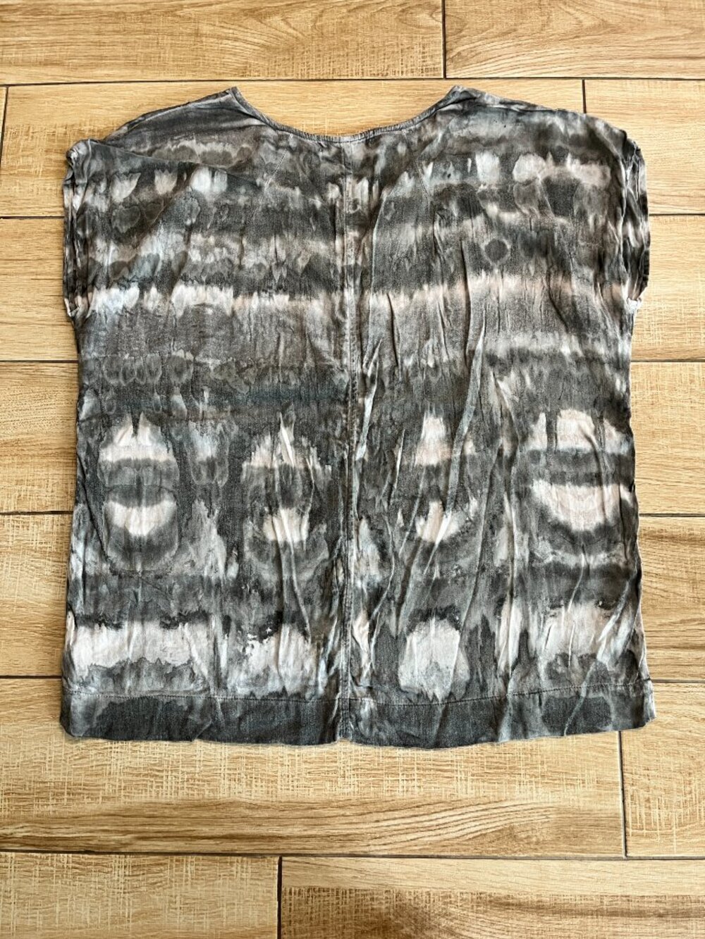 Womens River + Sky Grey Tie Dye Shirt - S - Picture 4 of 5